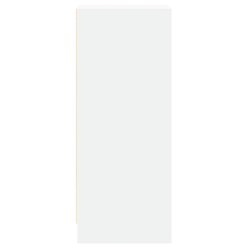 vidaXL Dressoir met LED 42,5x34x85 cm bewerkt hout wit