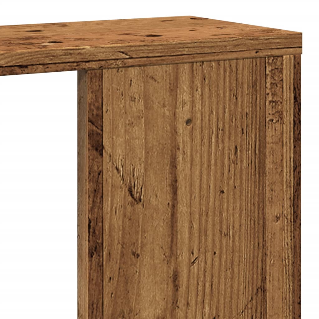vidaXL Wandschap 100x15x70 cm bewerkt hout wit