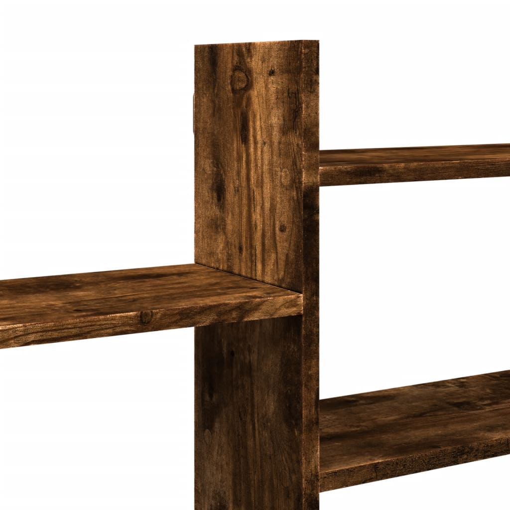vidaXL Wandschap 167,5x18x68 cm bewerkt hout wit