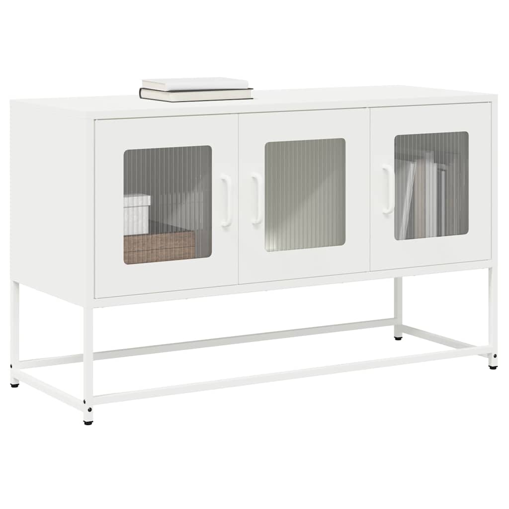 vidaXL TV Cabinet 68x39x60.5 cm Cold-Rolled Steel Black
