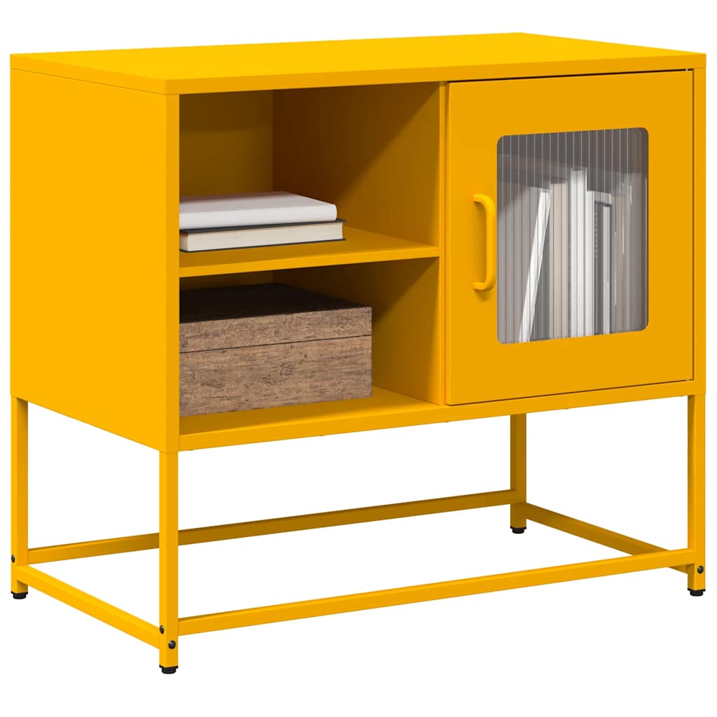 vidaXL TV cabinet 100.5x39x60.5 cm steel black