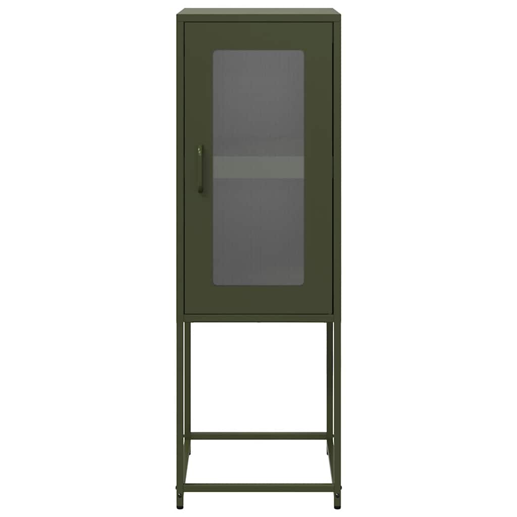 vidaXL Sideboard 36x39x107 cm cold-rolled steel black