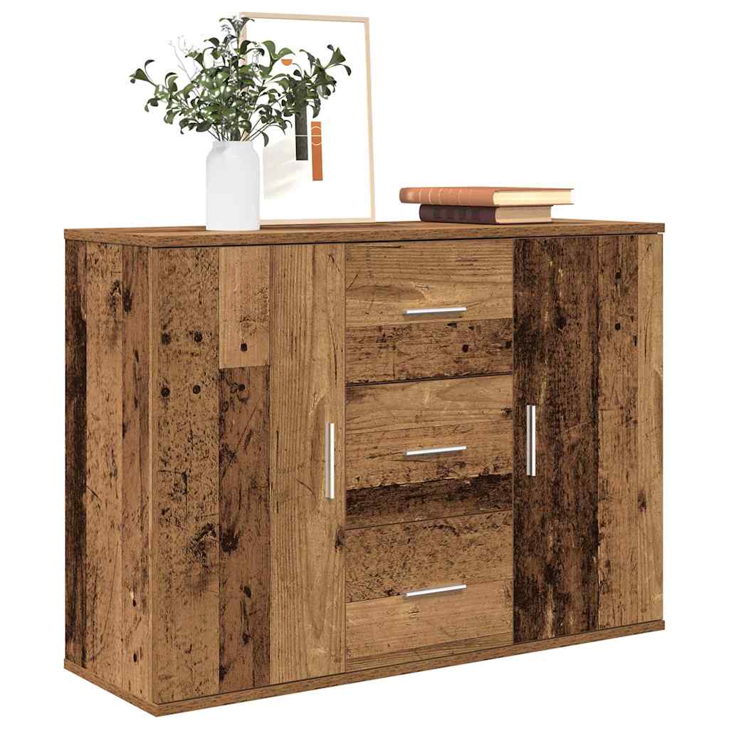 vidaXL Sideboard 91x29.5x65 cm engineered wood white