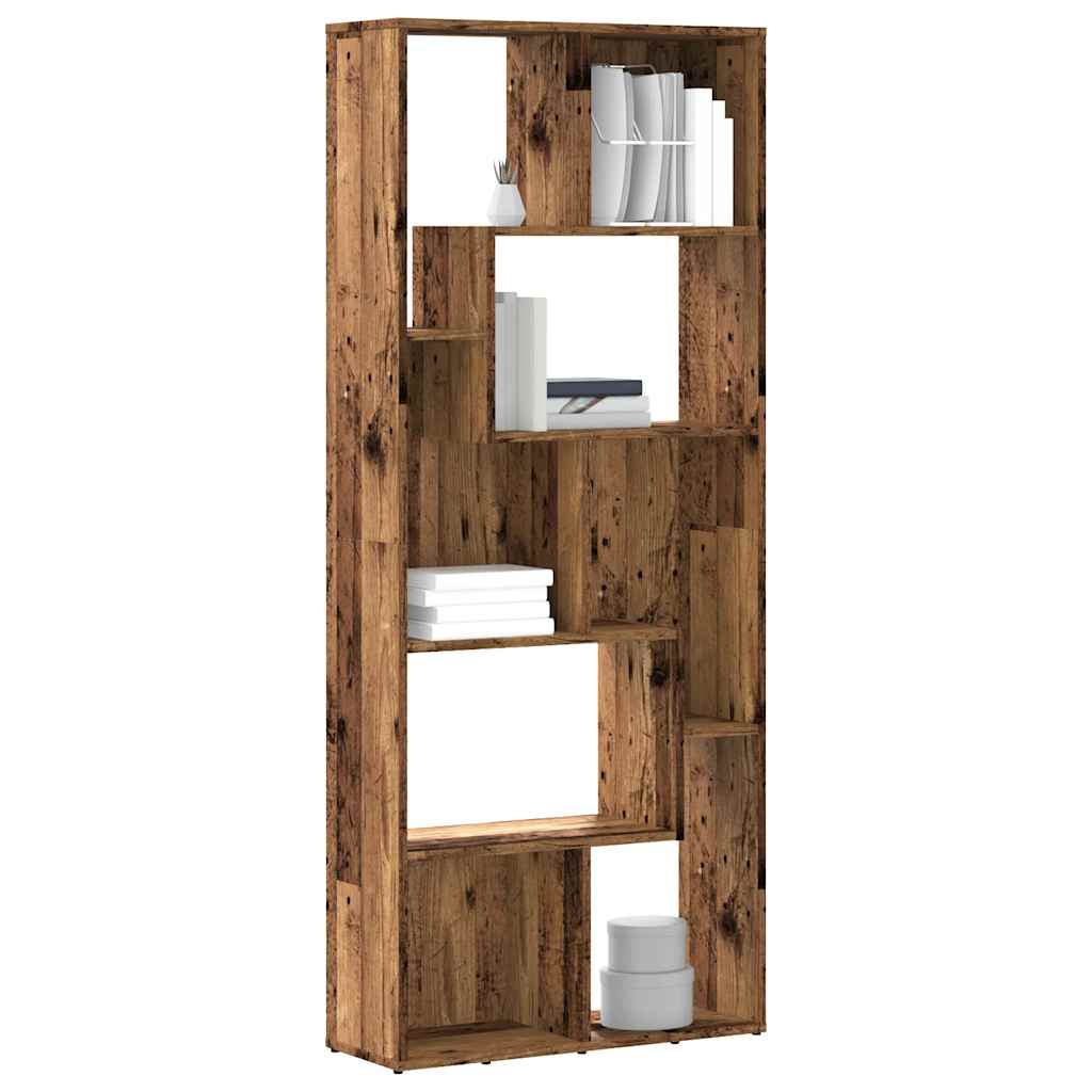 vidaXL Boekenkast 67x24x161 cm bewerkt hout wit