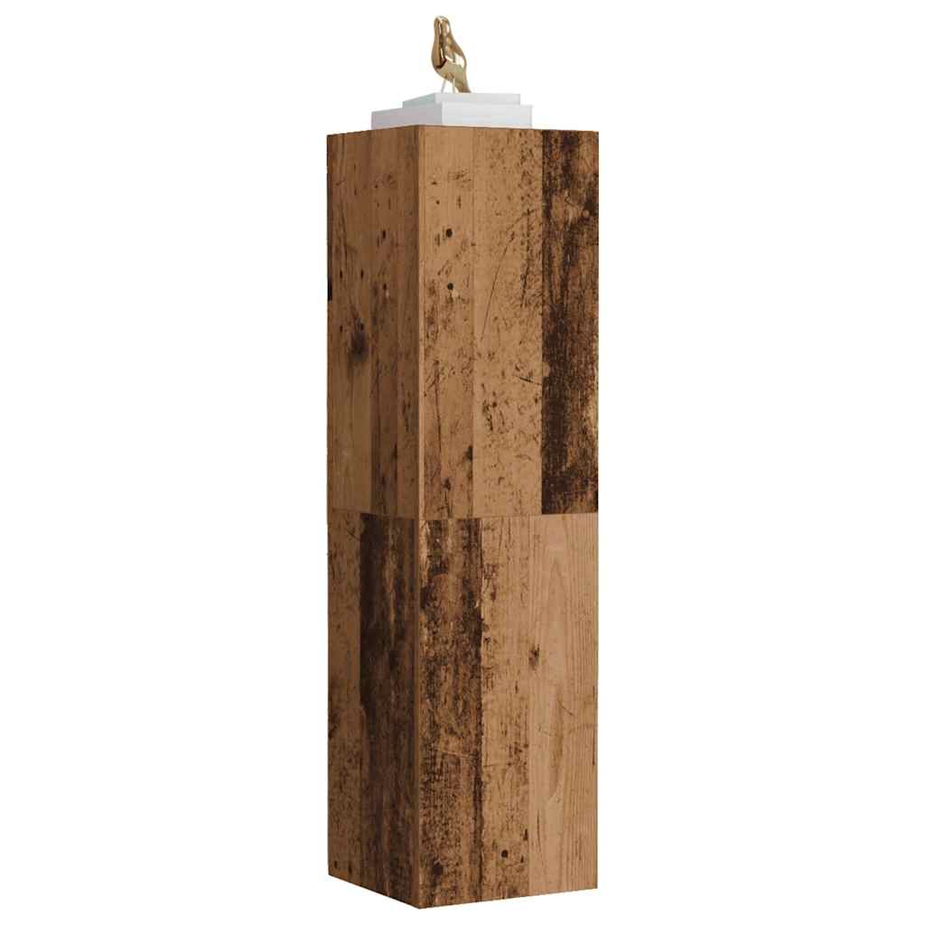 vidaXL Tv-meubel 30,5x30x60 cm bewerkt hout wit