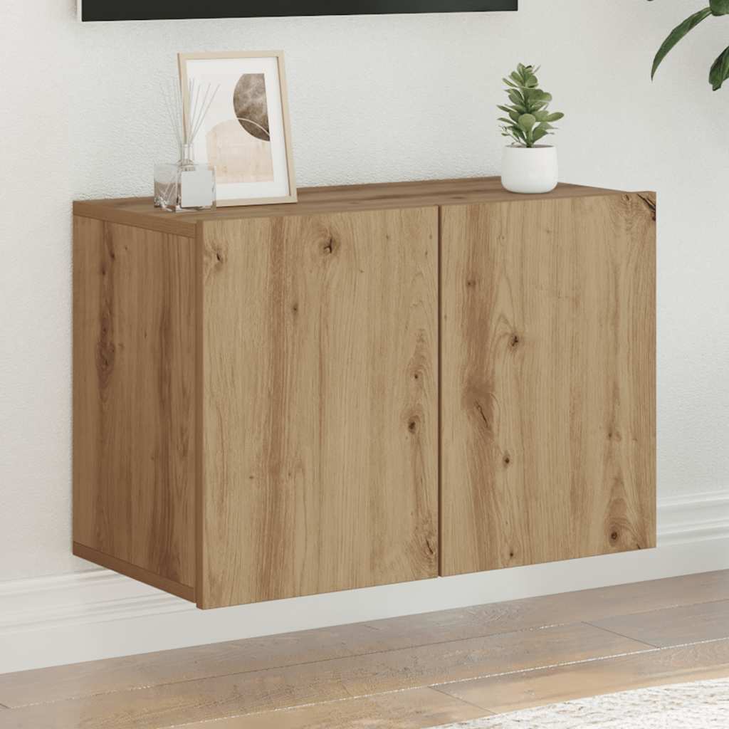 vidaXL Tv-meubel wandgemonteerd 60x30x41 cm wit