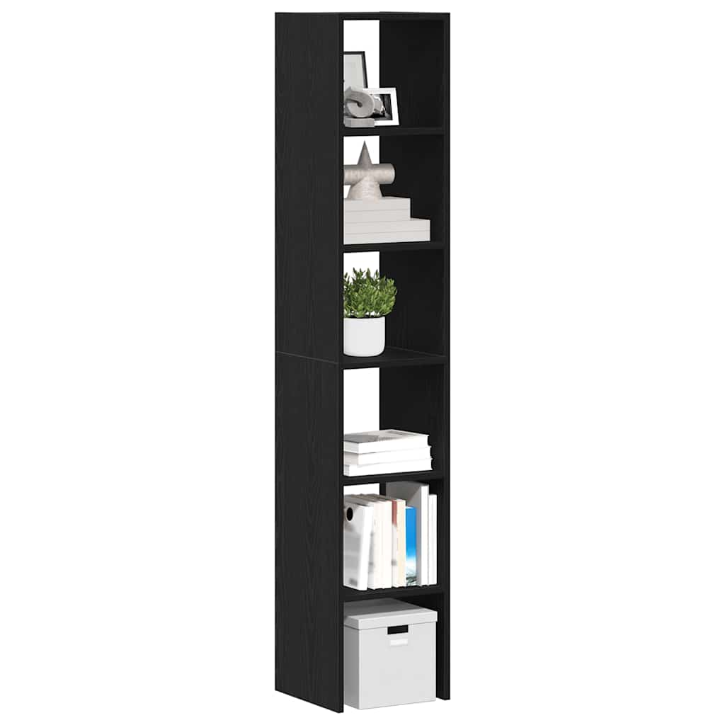 vidaXL Stackable Bookcase 30x30x80 cm Engineered Wood White
