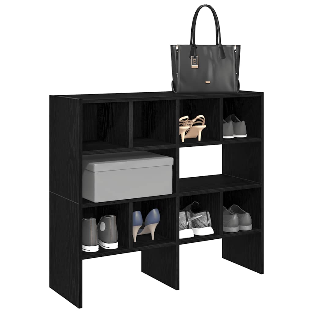 vidaXL Schoenenrek stapelbaar 89,5x30x40 cm wit