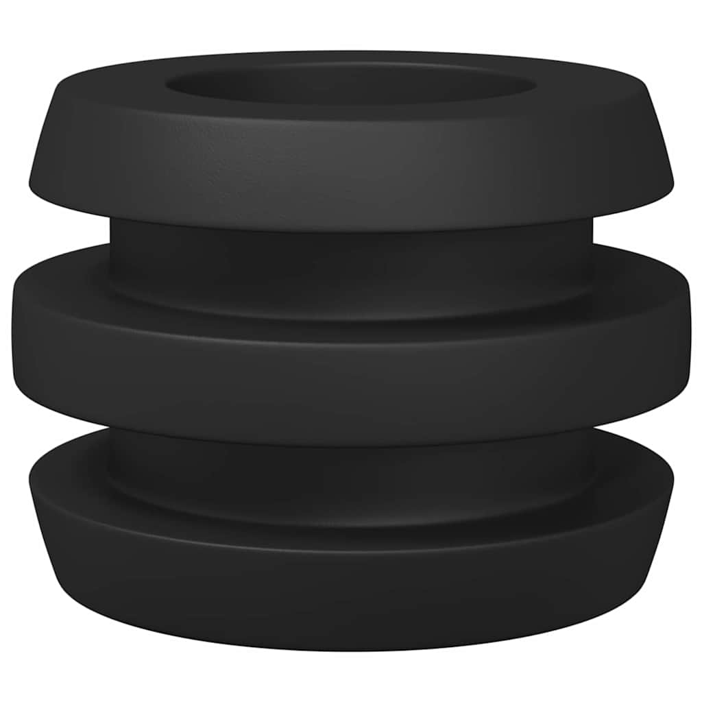 vidaXL Foosball Table Bumpers 16 pcs Black 3 x 3 x 2 cm TPE