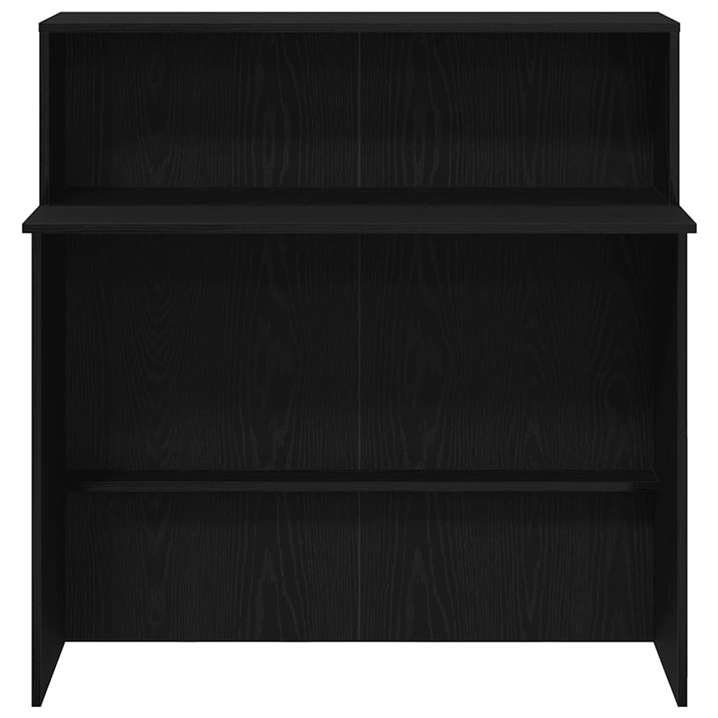 vidaXL Receptiebalie wit 100x50x103,5 cm bewerkt hout