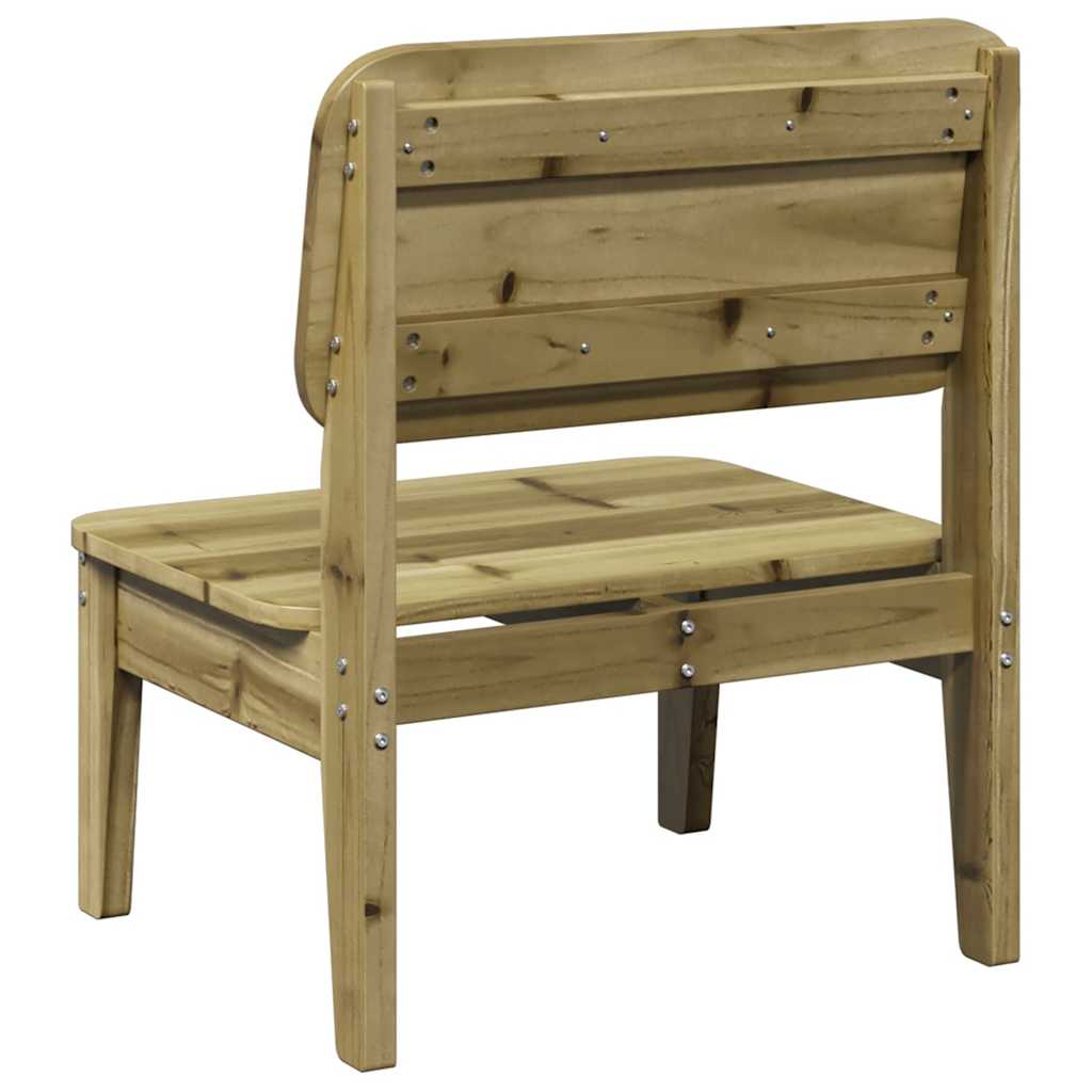 vidaXL Tuinstoel 60x52,5x72 cm massief grenenhout