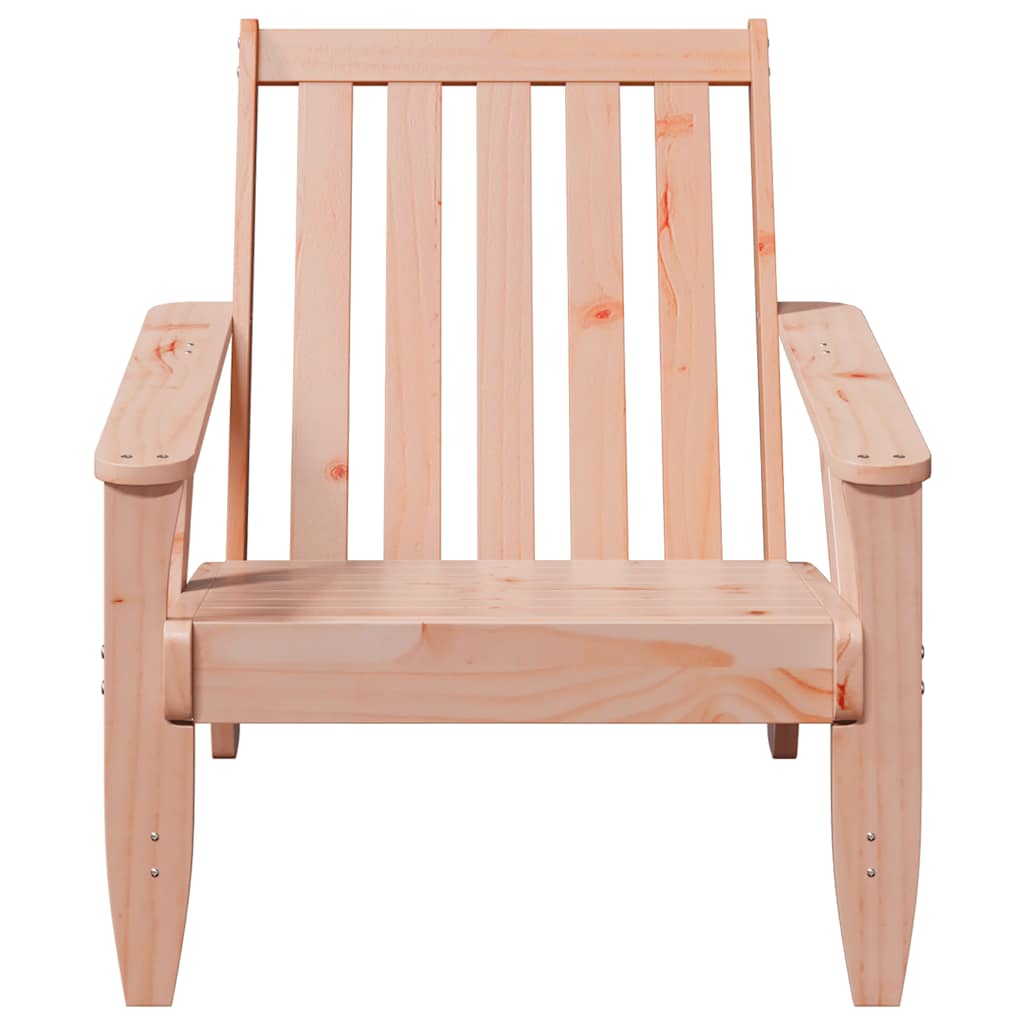 vidaXL Tuinstoel Adirondack 75x77x77 cm massief grenenhout wit
