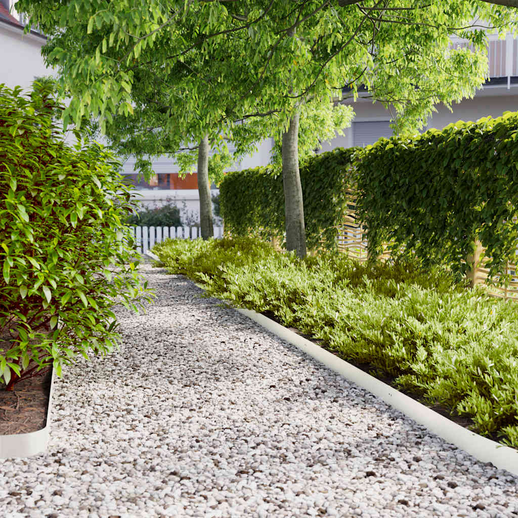 vidaXL Gazonranden 10 stuks 10x103 cm flexibel cortenstaal