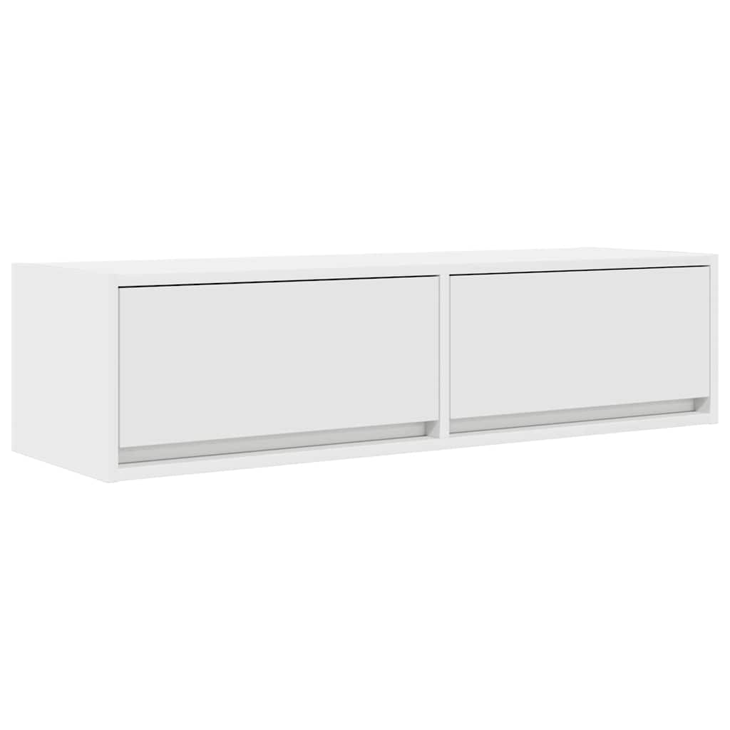 vidaXL Tv-meubel 60x31x25,5 cm bewerkt hout wit