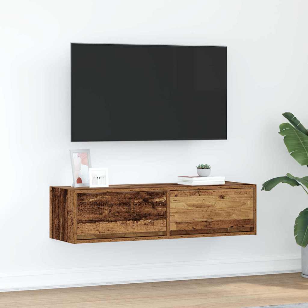 vidaXL Tv-meubel 60x31x25,5 cm bewerkt hout wit