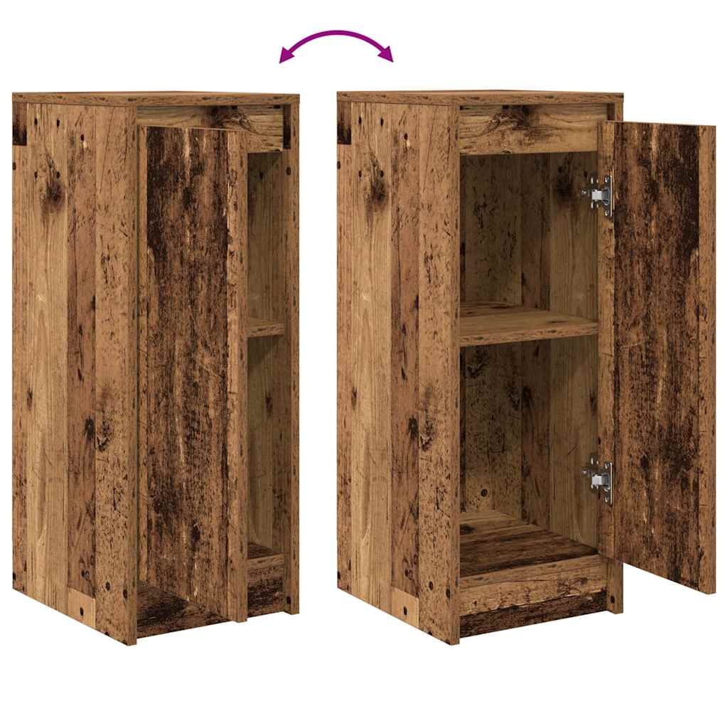 vidaXL Dressoir 29,5x34x76 cm spaanplaat wit