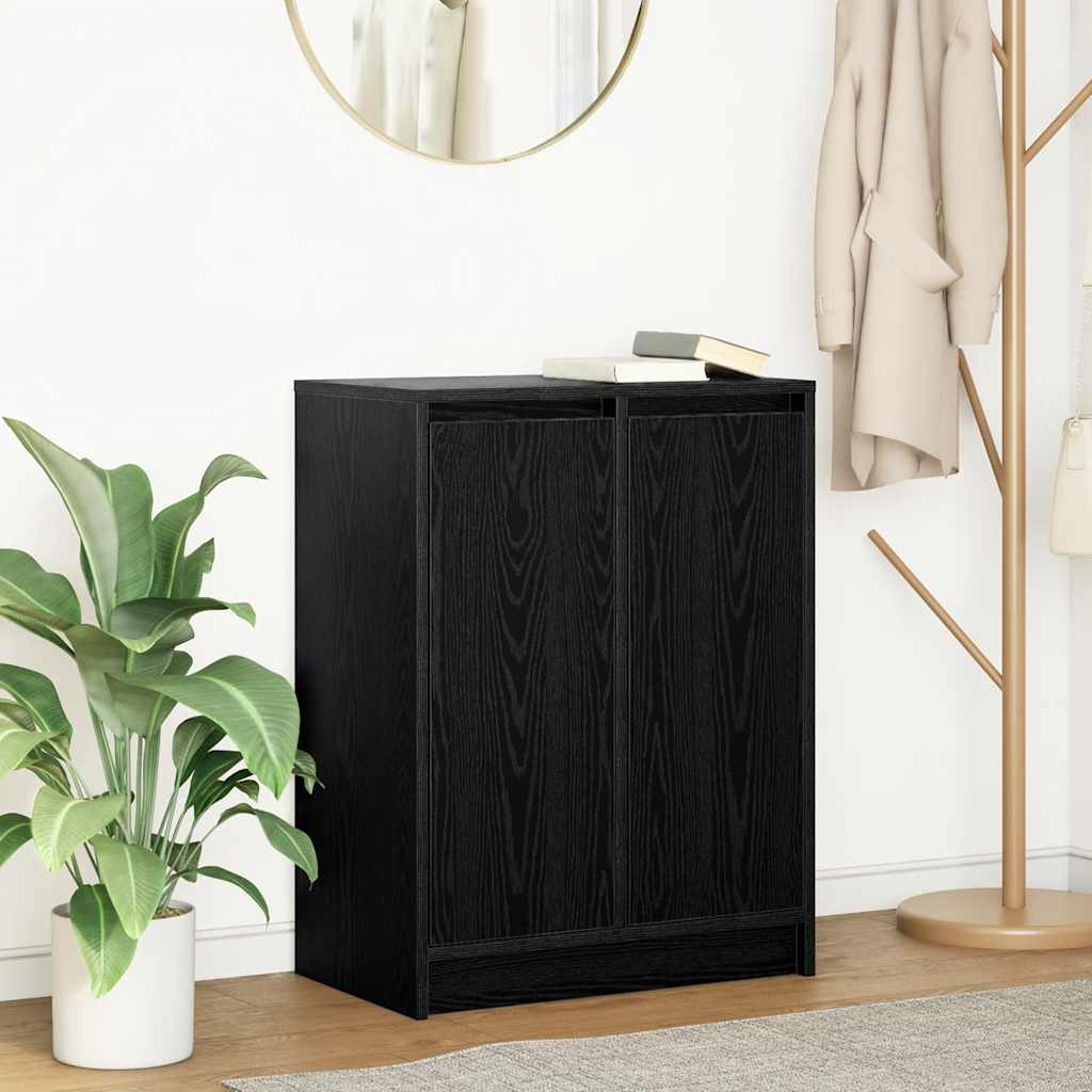 vidaXL Dressoir 57x34x76 cm bewerkt hout wit