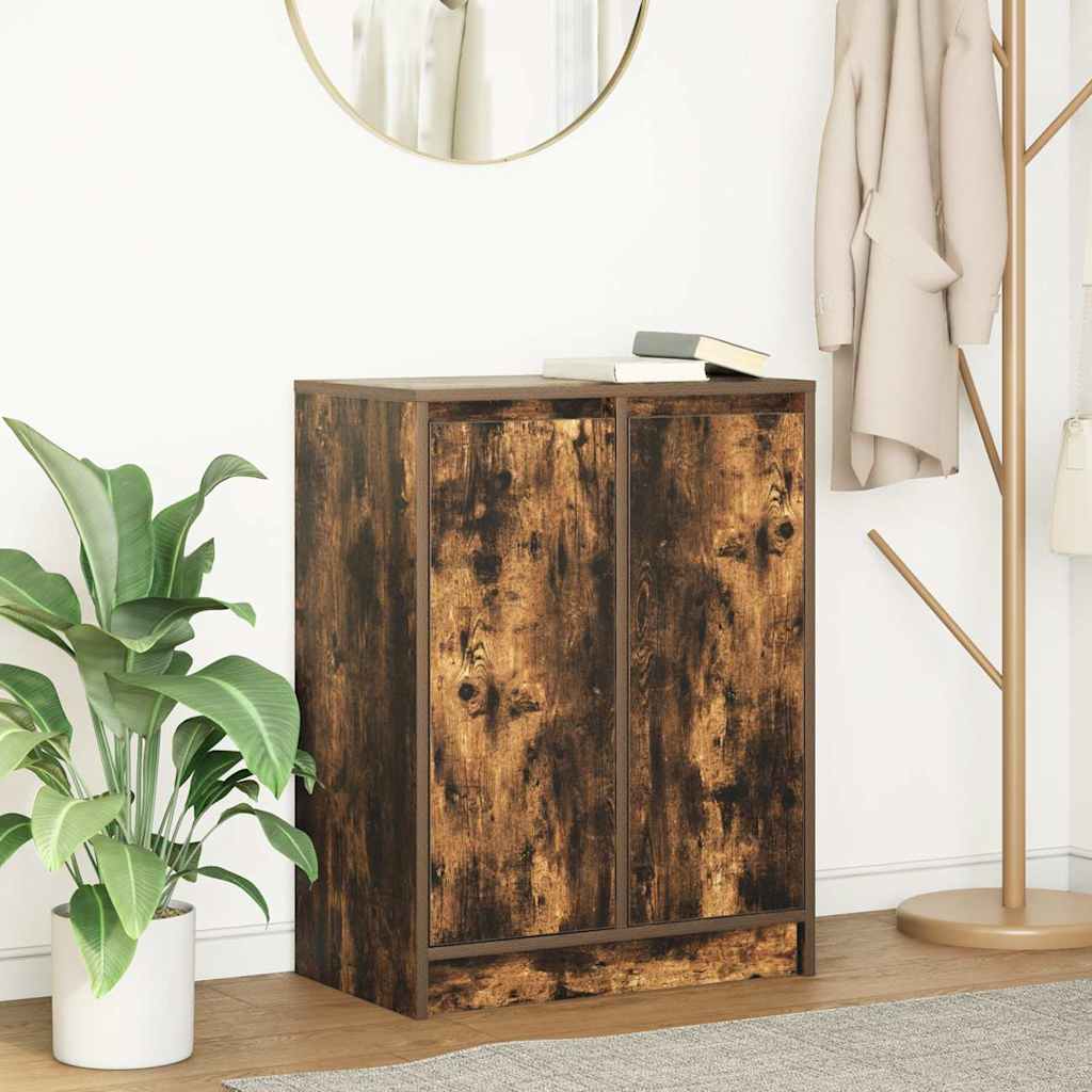 vidaXL Dressoir 57x34x76 cm bewerkt hout wit