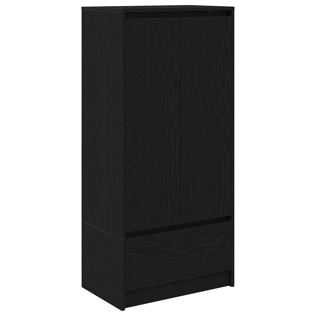 vidaXL Kast met lade 55,5x34x119,5 cm spaanplaat wit