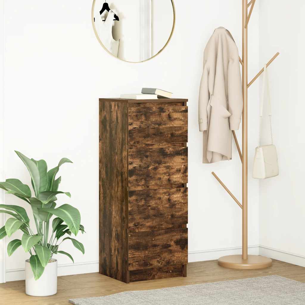 vidaXL Sideboard 37.5x35x99 cm chipboard white