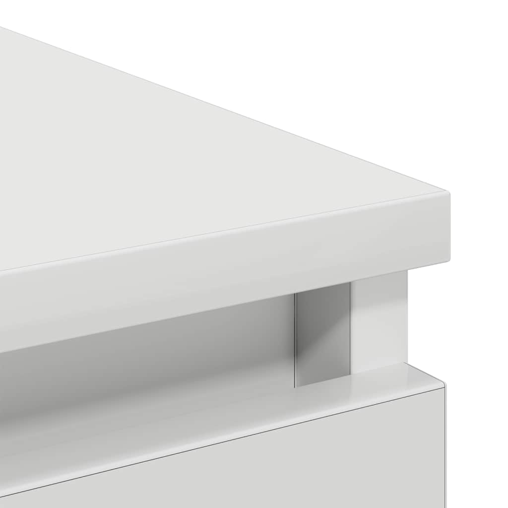 vidaXL Dressoir 37,5x35x76 cm bewerkt hout wit