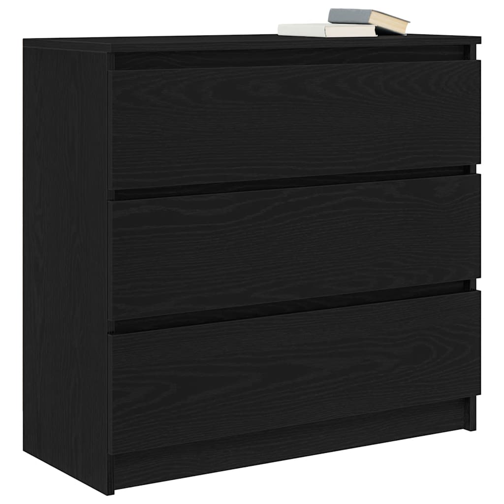 vidaXL Dressoir 80x35x76 cm spaanplaat wit