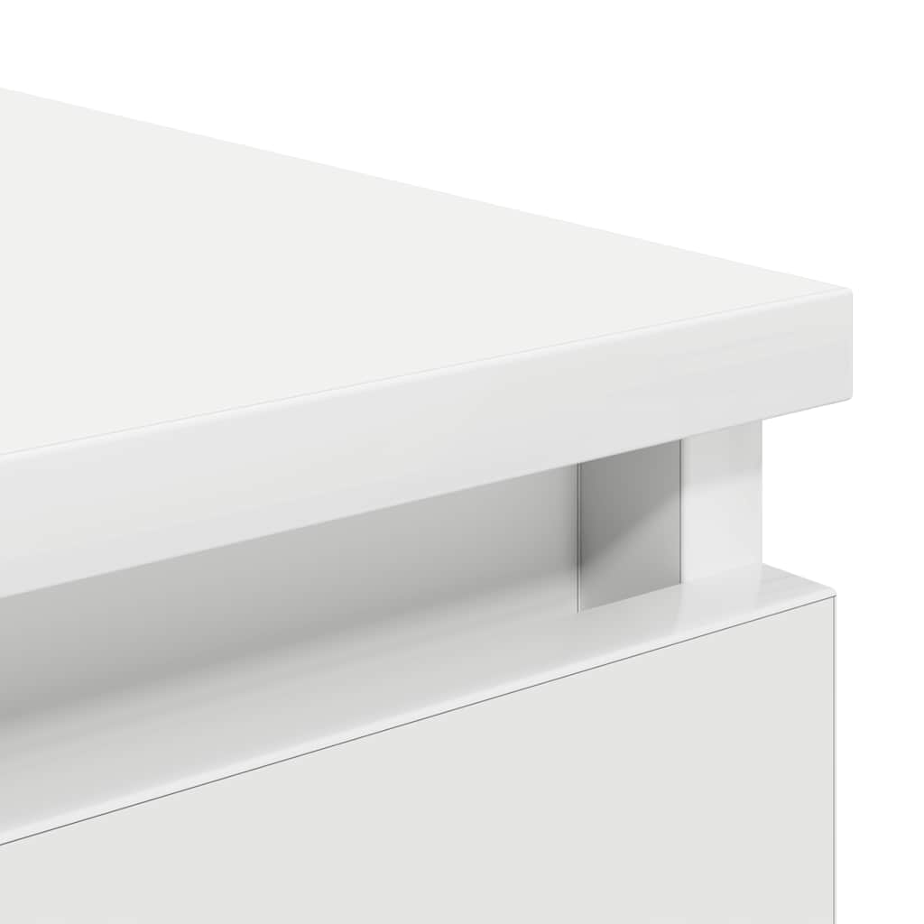 vidaXL Dressoir 37,5x35x76 cm bewerkt hout wit
