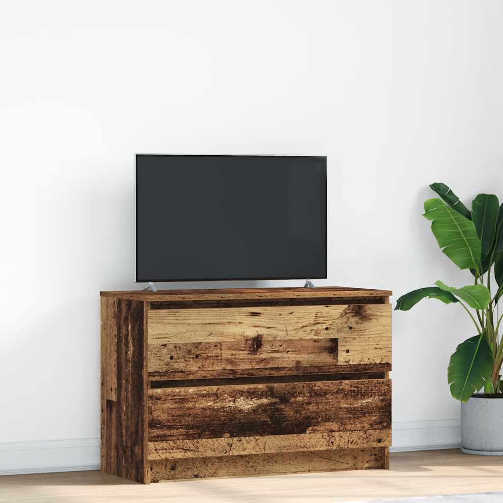 vidaXL Tv-meubel 40x35x54 cm spaanplaat wit