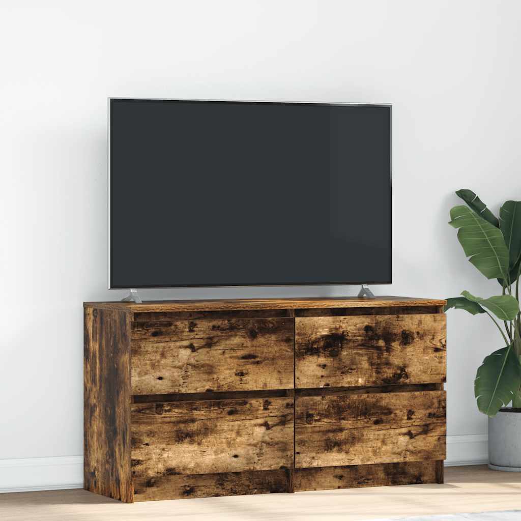 vidaXL Tv-meubel 40x35x54 cm spaanplaat wit