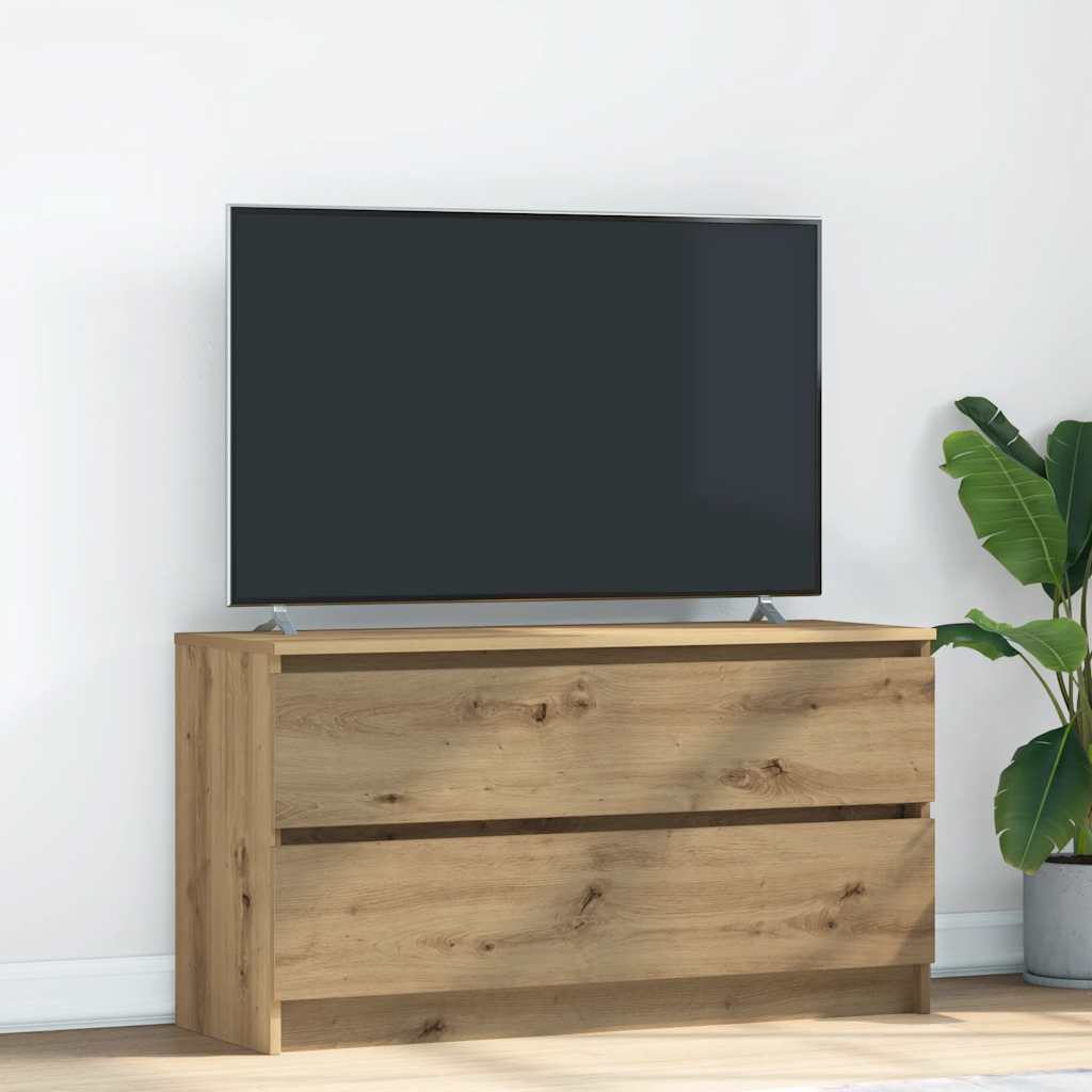 vidaXL Tv-meubel 40x35x54 cm spaanplaat wit