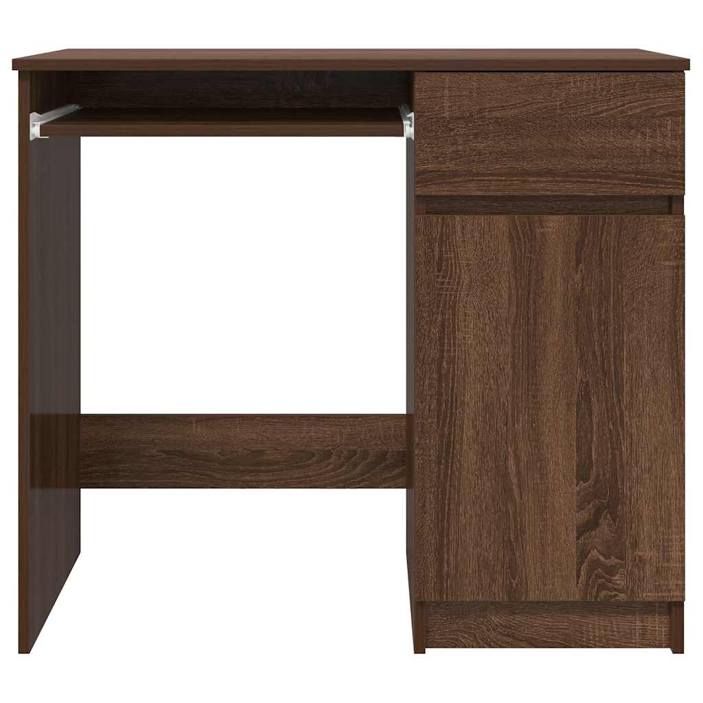 vidaXL Bureau 86x49x76 cm spaanplaat wit