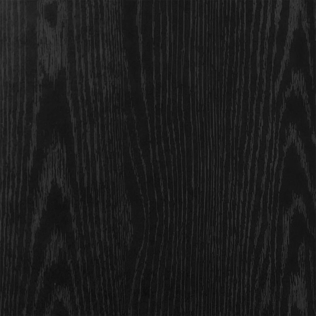 vidaXL Badkamermeubel met planken 36x35x95 cm zwart eikenkleurig