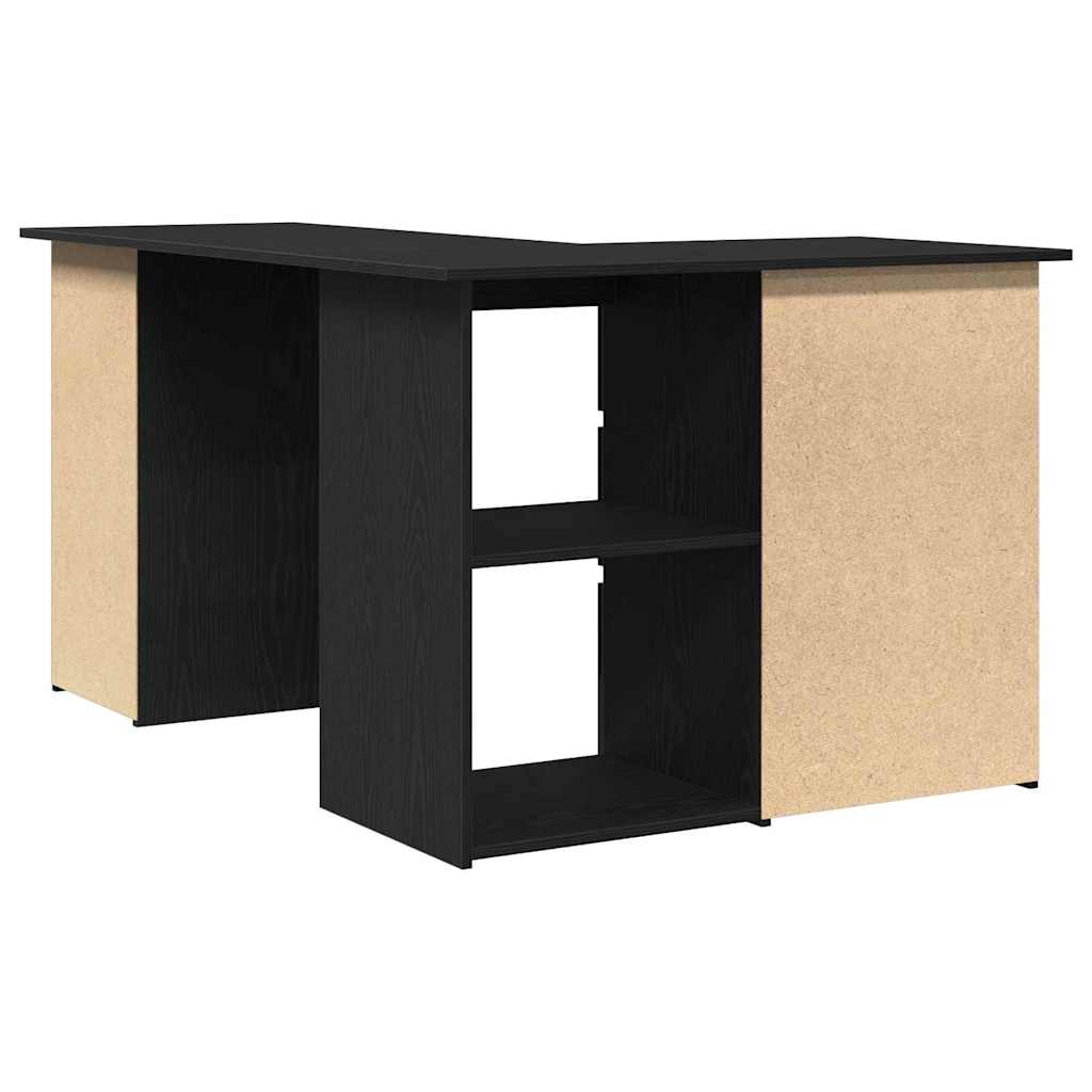 vidaXL Corner Desk 145x100x76 cm Engineered Wood White