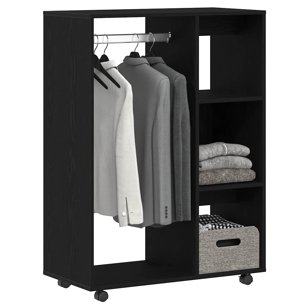vidaXL Kledingkast 80x40x110 cm bewerkt hout wit