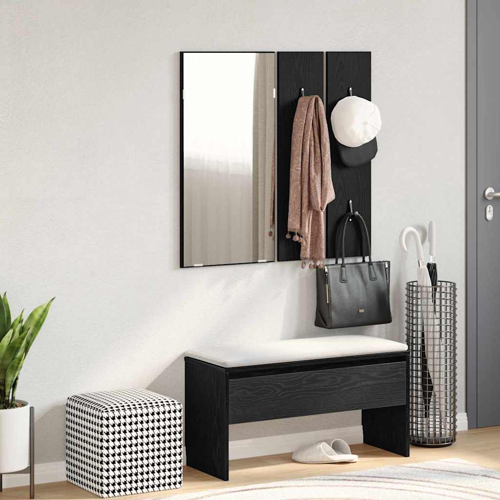 vidaXL Wardrobe Set Engineered Wood White