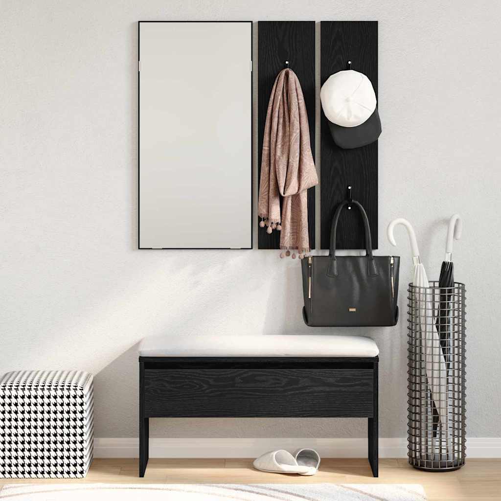 vidaXL Wardrobe Set Engineered Wood White