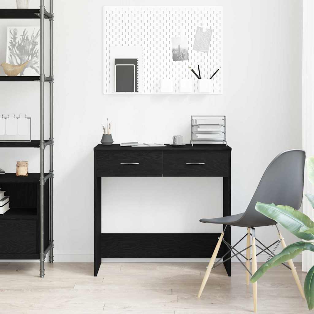 vidaXL Bureau 80x40x75 cm bewerkt hout wit