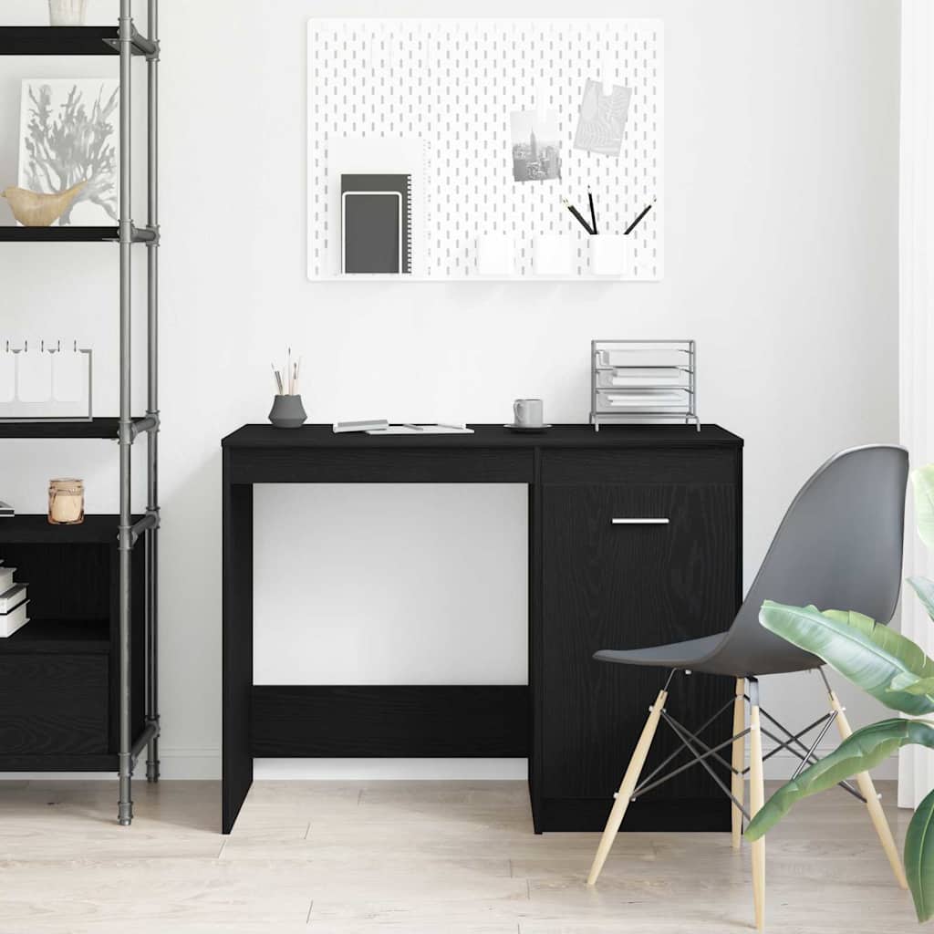 vidaXL Desk 100x50x76 cm engineered wood white