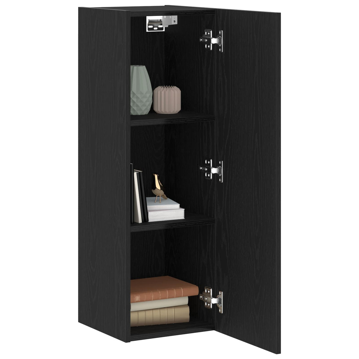 vidaXL Tv-meubel 30,5x30x60 cm bewerkt hout wit