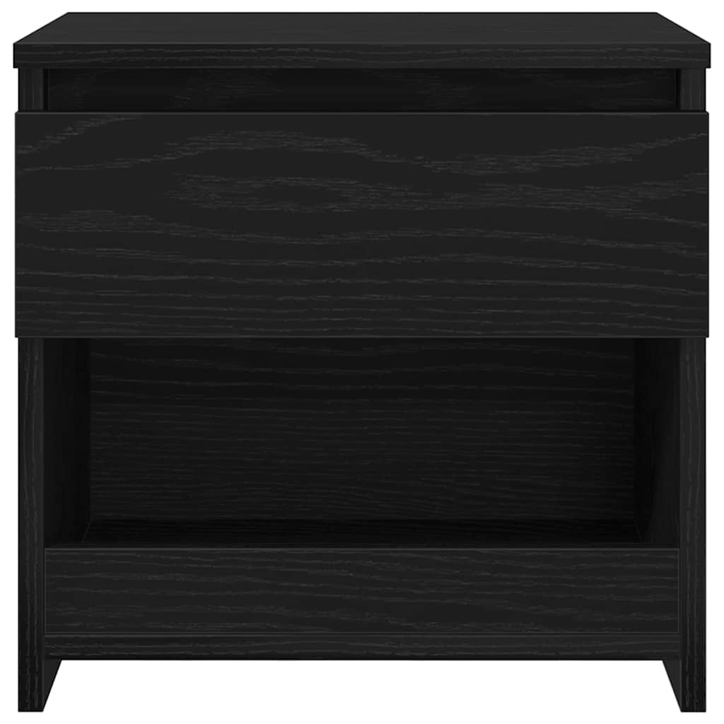 vidaXL Nachtkastje 40x30x39 cm bewerkt hout wit