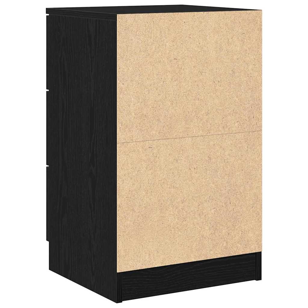 vidaXL Nachtkastje 40x36x65 cm wit