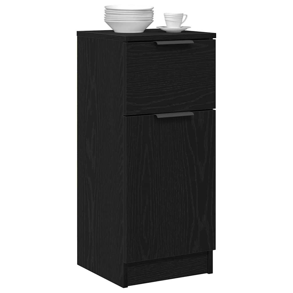 vidaXL Dressoir 30x30x70 cm bewerkt hout wit