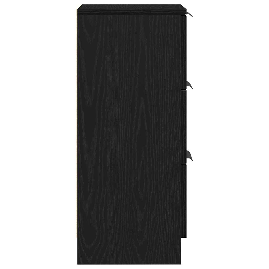 vidaXL Dressoir 30x30x70 cm bewerkt hout wit