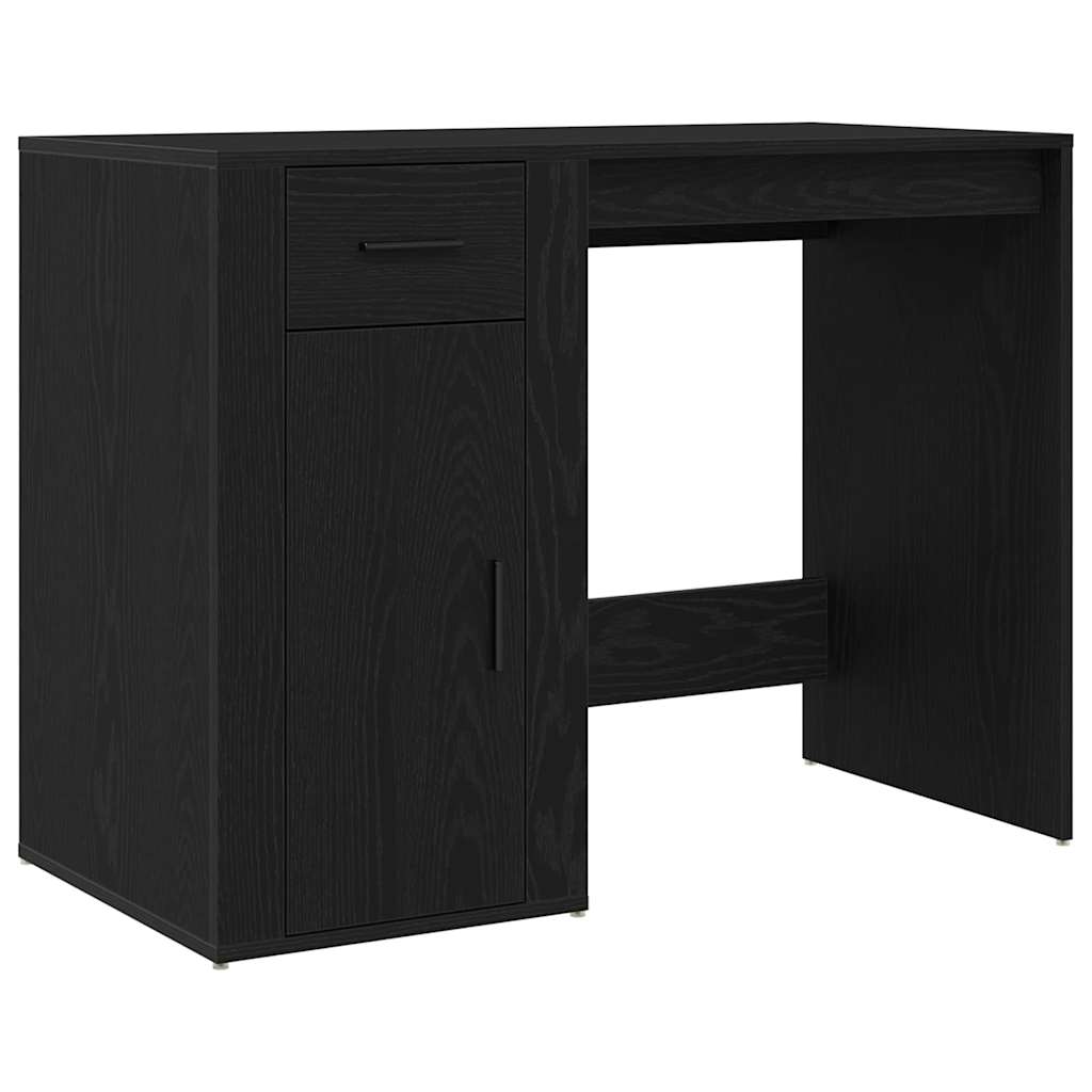vidaXL Bureau 100x49x75 cm bewerkt hout wit