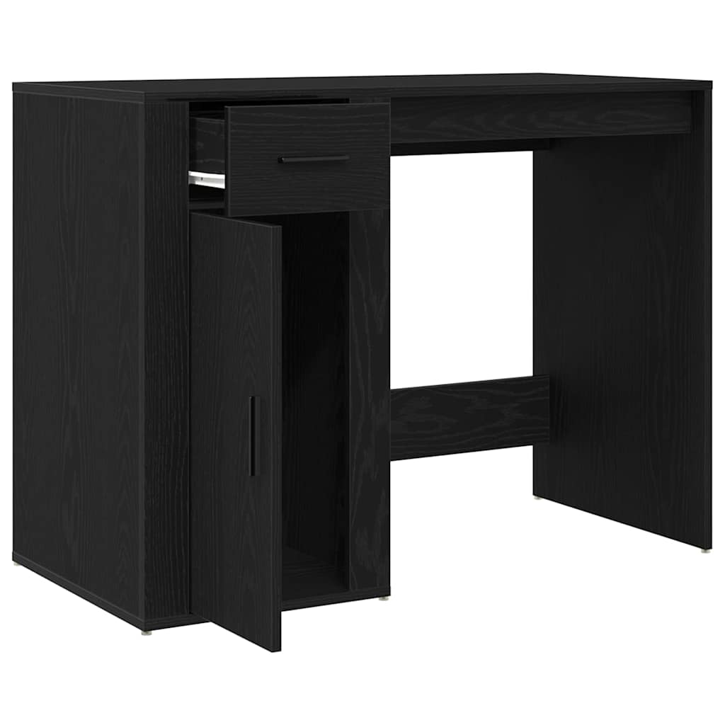 vidaXL Bureau 100x49x75 cm bewerkt hout wit