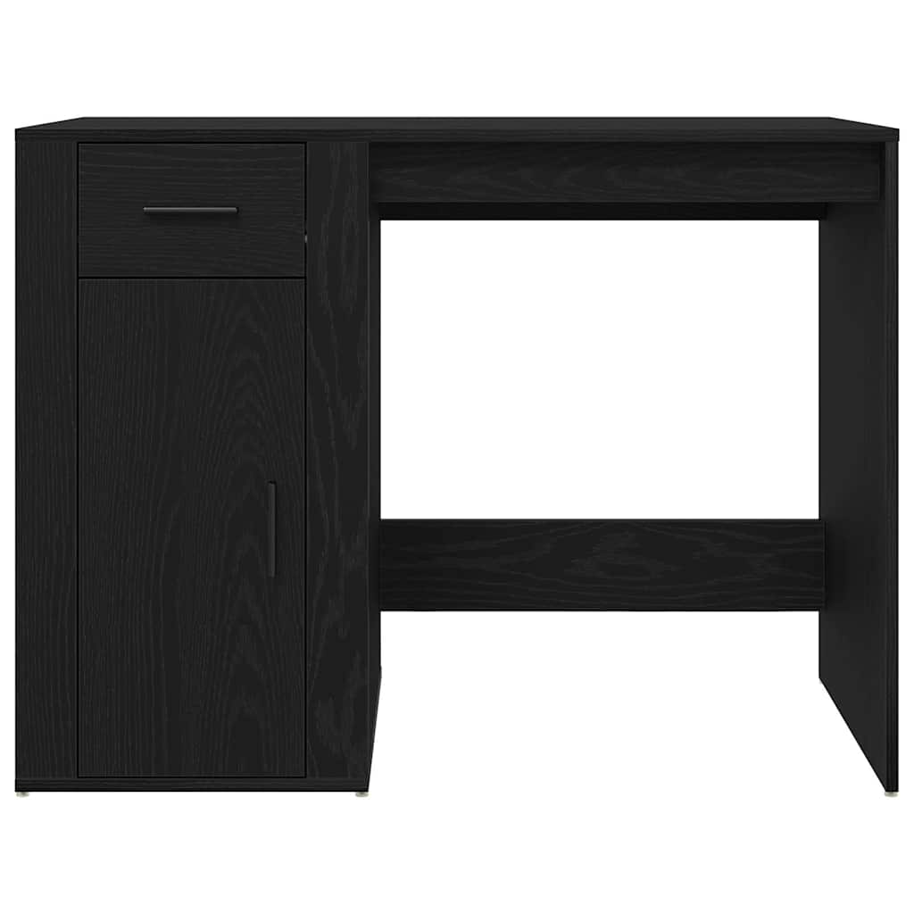 vidaXL Bureau 100x49x75 cm bewerkt hout wit