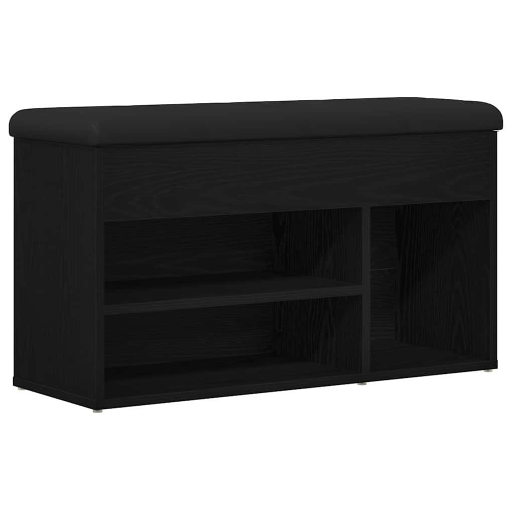 vidaXL Shoe Bench White 82x32x45.5 cm Engineered Wood