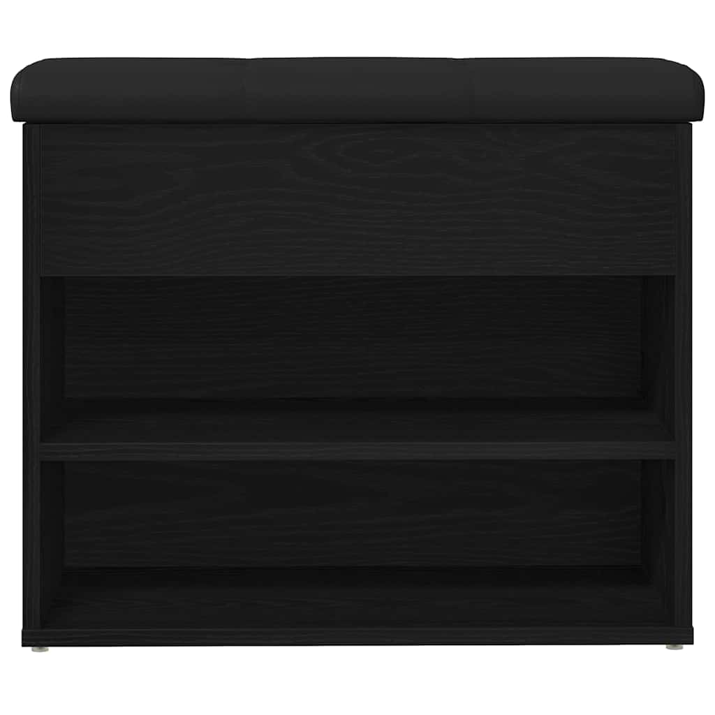 vidaXL Schoenenbank Wit 62x32x50 cm Bewerkt Hout