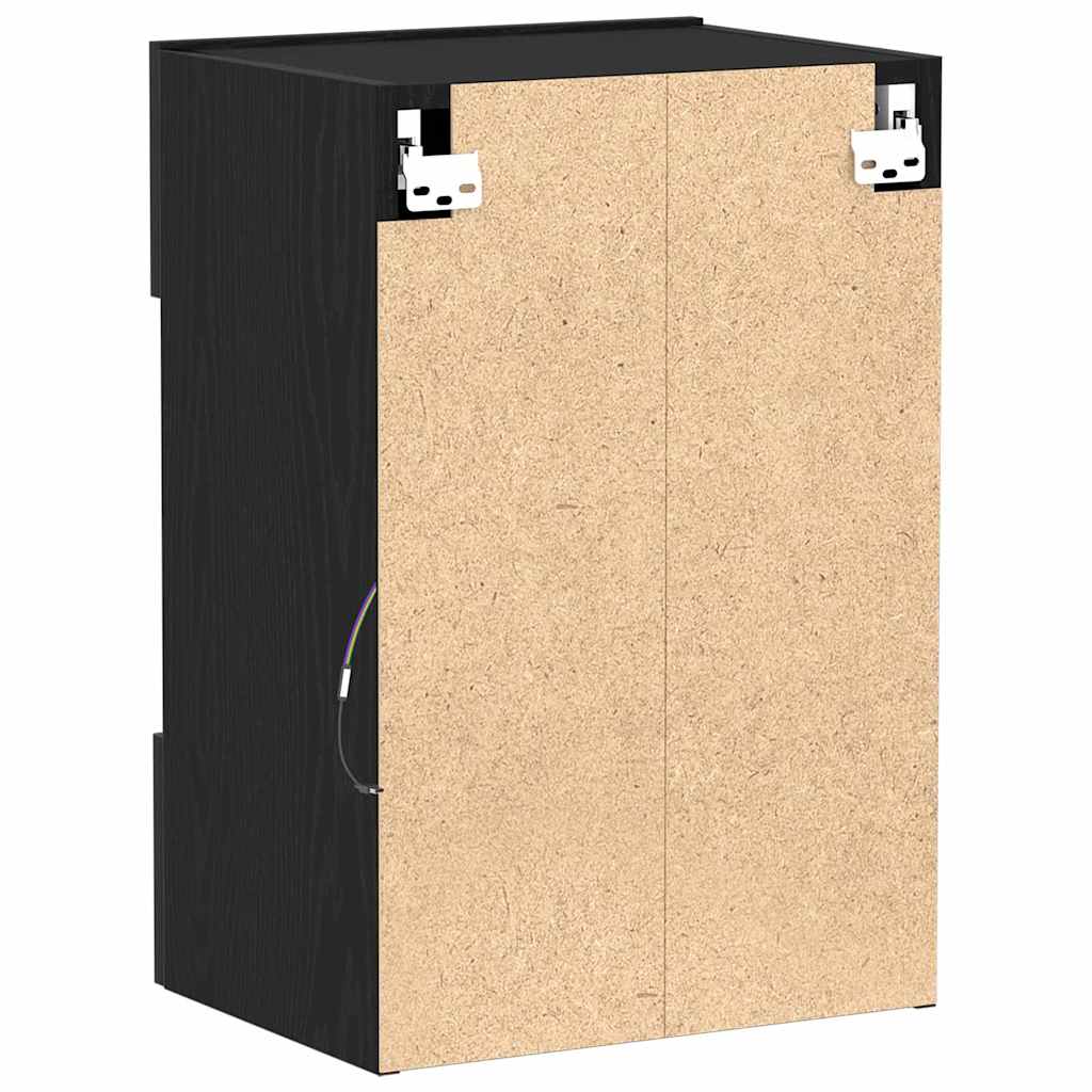 vidaXL Tv-meubelset Zwart 40 x 30 x 60,5 cm Bewerkt hout