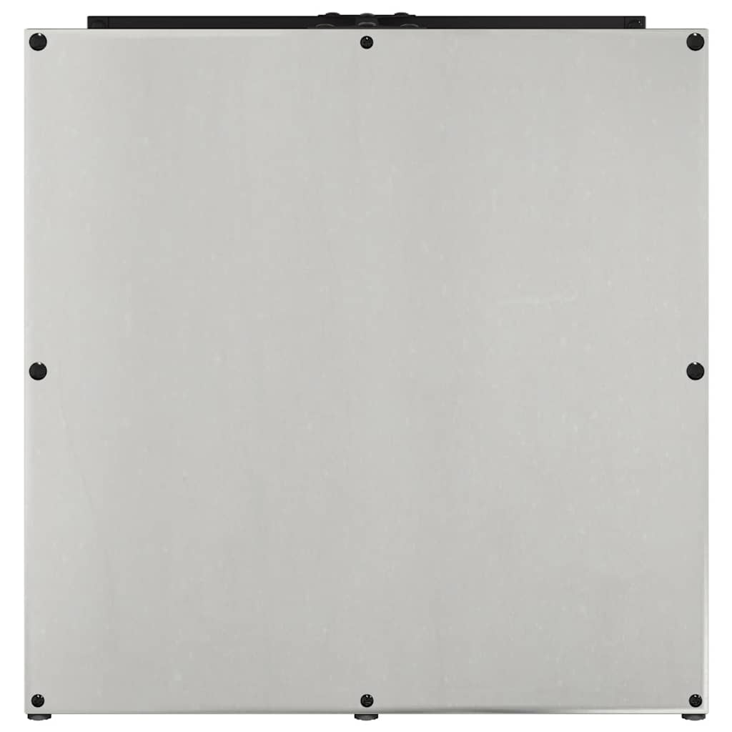 vidaXL Brandhoutrek 40x40x40 cm koudgewalst staal zwart